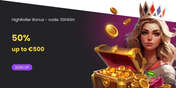 HighRoller Bonus - code_ 50HIGH